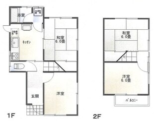 美乃利戸建の物件間取画像